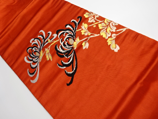 リサイクル　乱菊模様織り出し名古屋帯